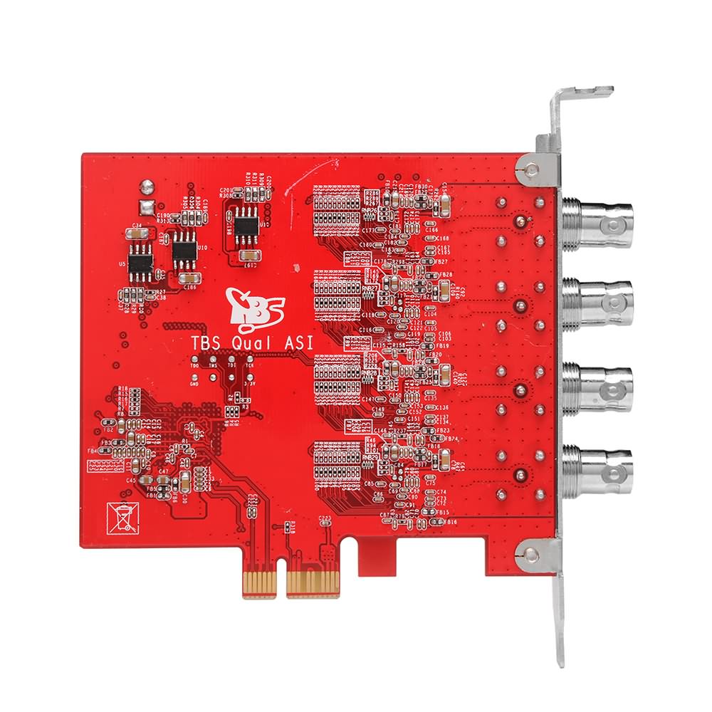 TBS690A 4 Input DVBASI Capture Card with BNC Connectors PCI Express Ltd